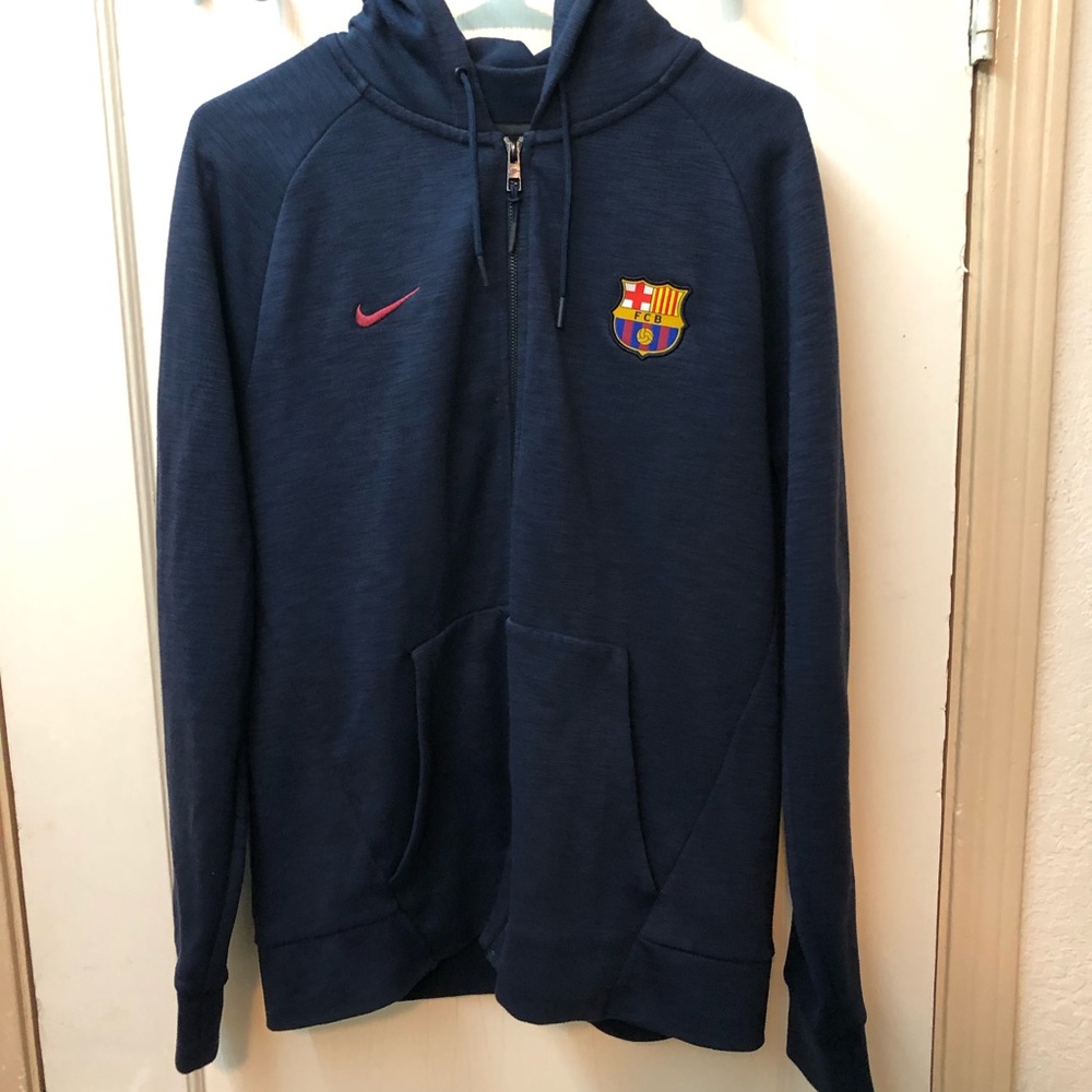 Men’s FC Barcelona 2018/2019 Optic Hoodie